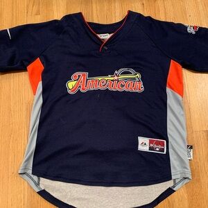 MLB 2009 American All Star Evan Longoria Jersey Men’s Large